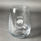 Barbeque Stemless Wine Glass - Front/Approval