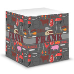 Barbeque Sticky Note Cube (Personalized)
