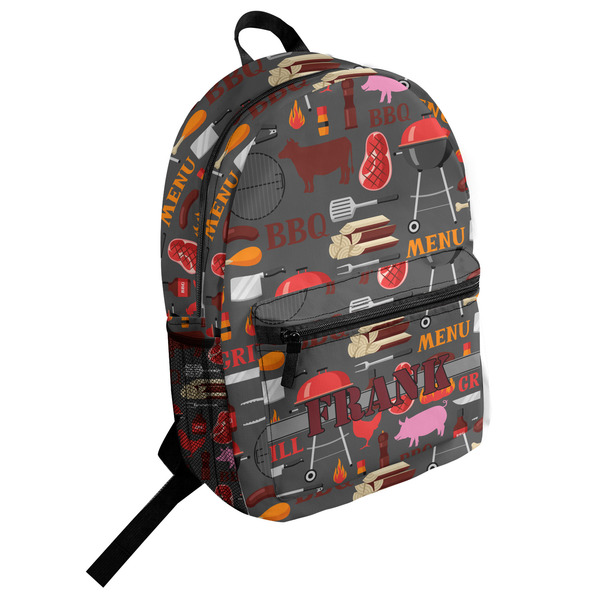 Custom Barbeque Student Backpack