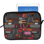 Barbeque Tablet Case / Sleeve - Large (Personalized)