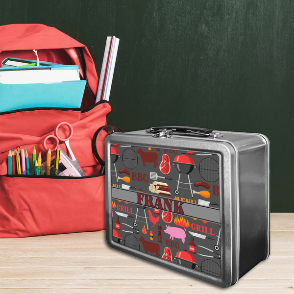 Barbeque Tin Lunchbox - LIFESTYLE