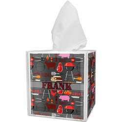 Barbeque Tissue Box Cover (Personalized)