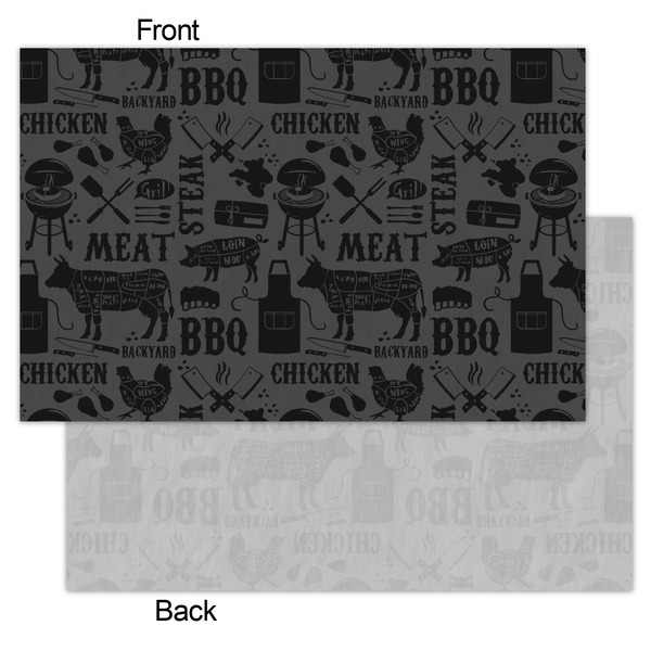 Barbeque Tissue Paper - Heavyweight - Small - Front & Back