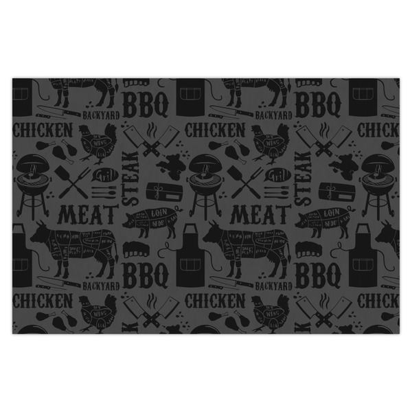 Custom Barbeque Tissue Paper Sheets - X-Large - Heavyweight