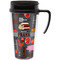 Barbeque Travel Mug with Black Handle - Front