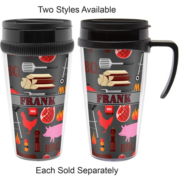 Barbeque Travel Mugs - with & without Handle