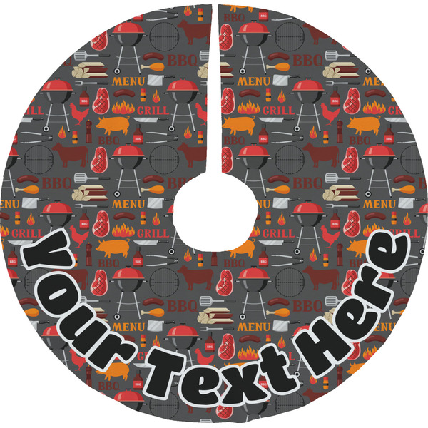 Custom Barbeque Tree Skirt (Personalized)