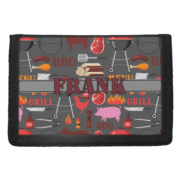 Custom Barbeque Trifold Wallet (Personalized)