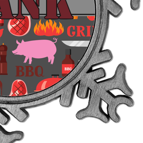 Barbeque Vintage Snowflake - Detail
