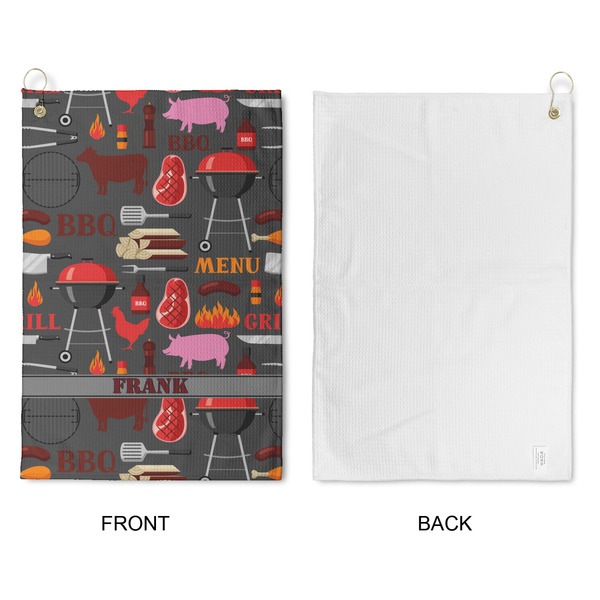 Barbeque Waffle Weave Golf Towel - Approval