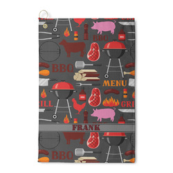 Barbeque Waffle Weave Golf Towel (Personalized)