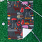 Barbeque Waffle Weave Golf Towel - In Context