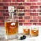 Barbeque Whiskey Decanters - 26oz Rect - LIFESTYLE