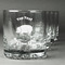 Barbeque Whiskey Glasses (Set of 4) (Personalized)