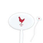 Barbeque Oval Plastic Stir Sticks (Personalized)