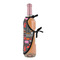Barbeque Wine Bottle Apron - DETAIL WITH CLIP ON NECK
