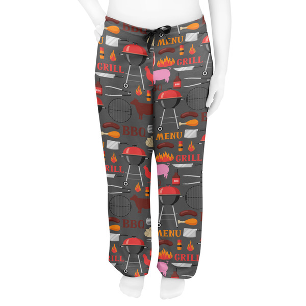 Barbeque Women's Pj on model - Front