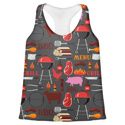 Barbeque Womens Racerback Tank Top - 2X Large
