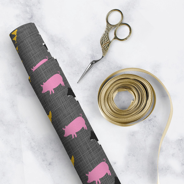 Barbeque Wrapping Paper Roll - Matte - In Context