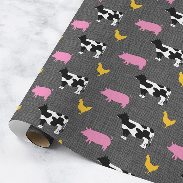 Custom Barbeque Wrapping Paper Roll - Medium - Matte