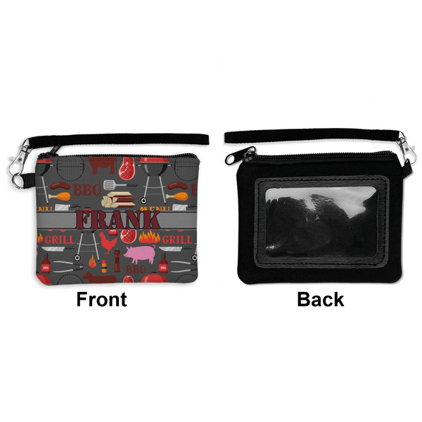 Barbeque Wristlet ID Cases - Front & Back
