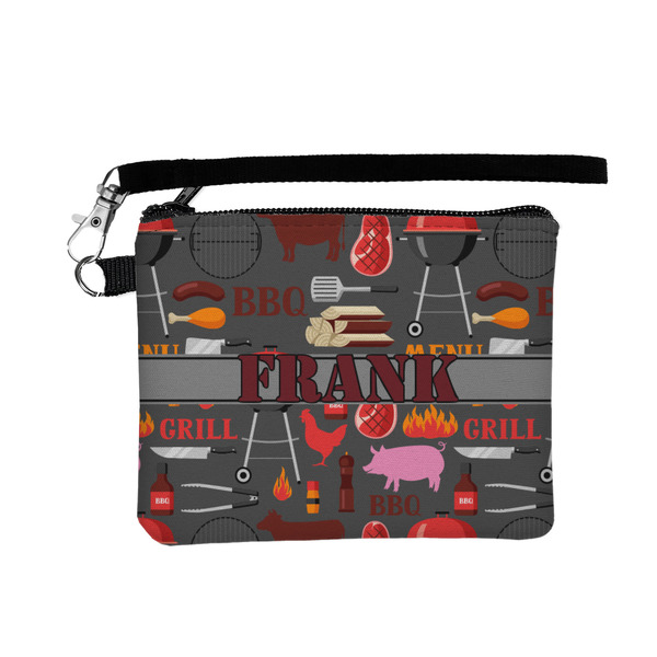 Custom Barbeque Wristlet ID Case w/ Name or Text