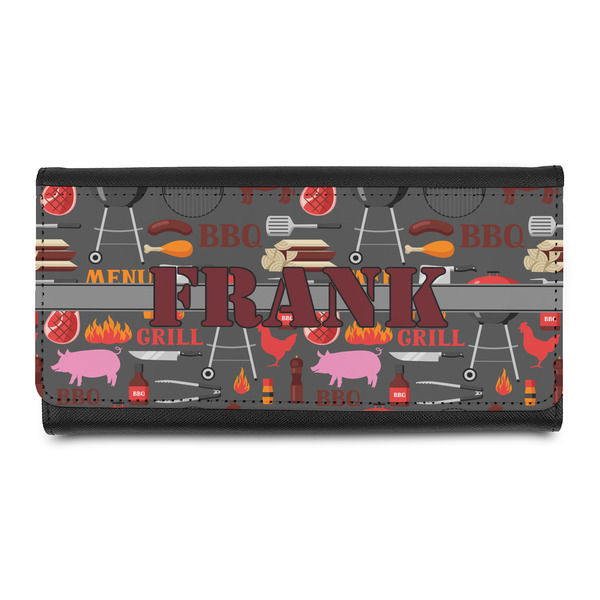 Custom Barbeque Leatherette Ladies Wallet (Personalized)