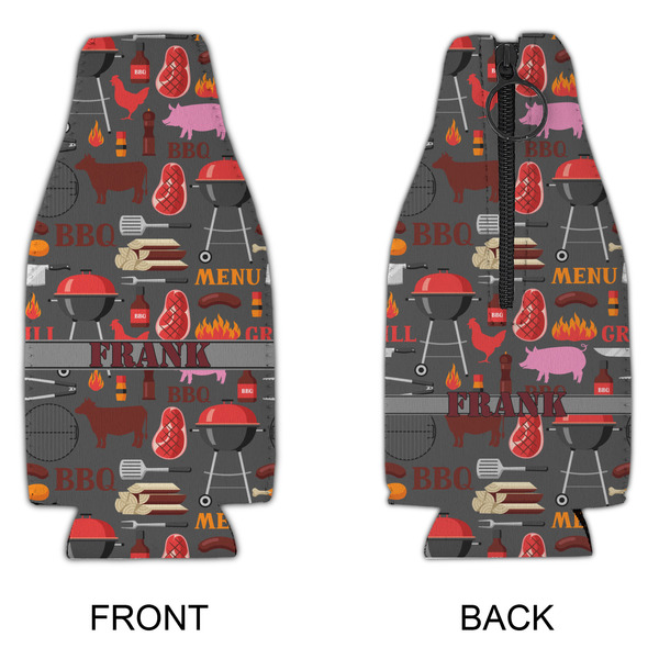 Barbeque Zipper Bottle Cooler - APPROVAL