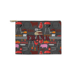 Barbeque Zipper Pouch - Small - 8.5"x6" (Personalized)