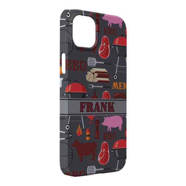 Custom Barbeque iPhone Case - Plastic - iPhone 14 Plus (Personalized)