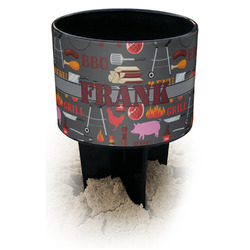 Barbeque Black Beach Spiker Drink Holder (Personalized)