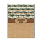 Cabin Wood Print - 11x14 (Personalized)