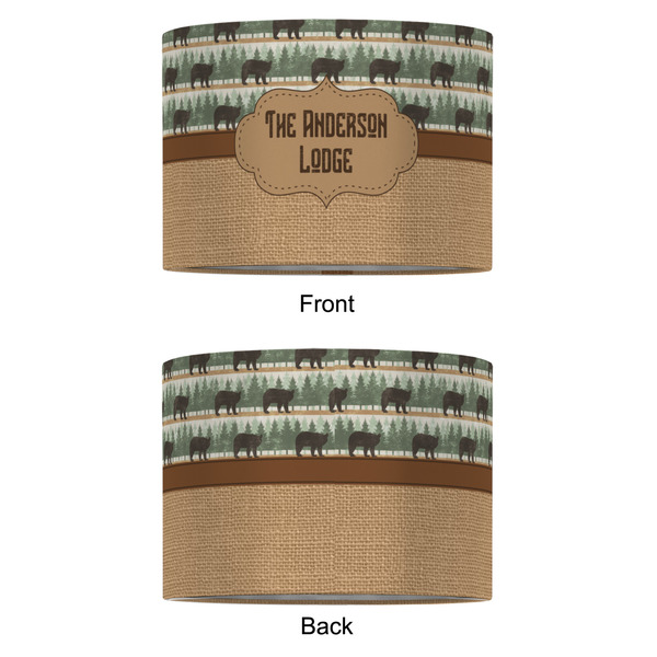 Cabin 12" Drum Lampshade - APPROVAL (Fabric)