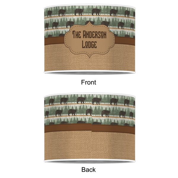 Cabin 12" Drum Lampshade - APPROVAL (Poly Film)