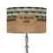 Cabin 12" Drum Lampshade - ON STAND (Fabric)