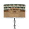 Cabin 12" Drum Lampshade - ON STAND (Poly Film)