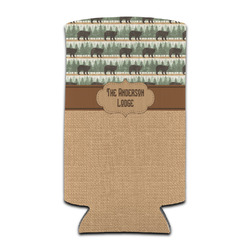 Cabin Can Cooler (tall 12 oz) (Personalized)
