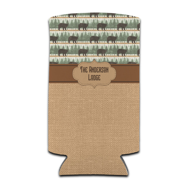 Custom Cabin Can Cooler (tall 12 oz) (Personalized)