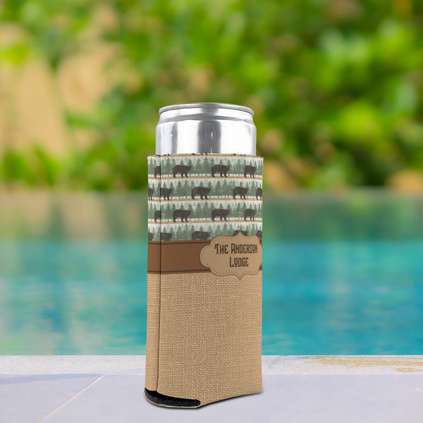 Cabin Can Cooler - Tall 12oz - In Context