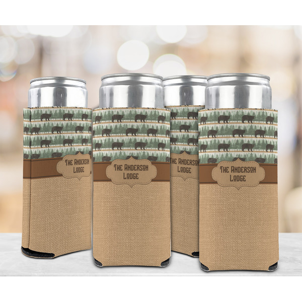 Cabin 12oz Tall Can Sleeve - Set of 4 - LIFESTYLE