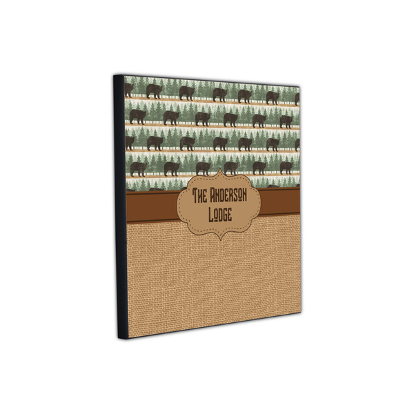 Cabin 12x12 Wood Print - Angle View