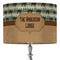 Cabin 16" Drum Lampshade - ON STAND (Fabric)