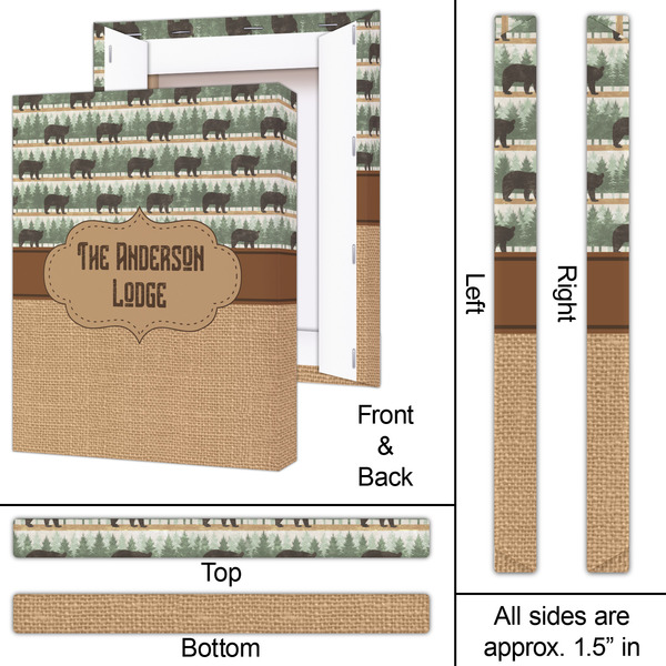 Cabin 16x20 - Canvas Print - Approval