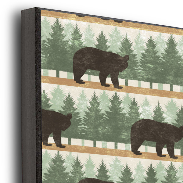 Cabin 20x24 Wood Print - Closeup