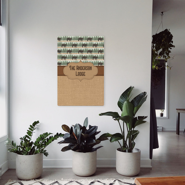 Cabin 20x30 - Canvas Print - In Context