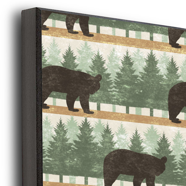 Cabin 20x30 Wood Print - Closeup