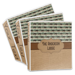 Cabin 3-Ring Binder (Personalized)