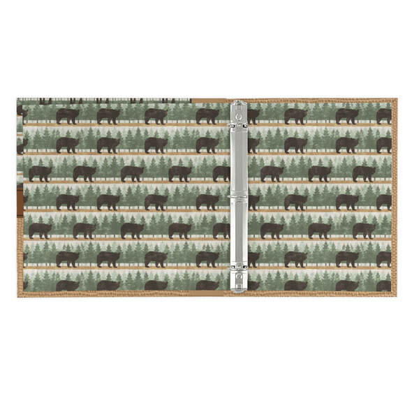 Cabin 3 Ring Binders - Full Wrap - 1" - OPEN INSIDE