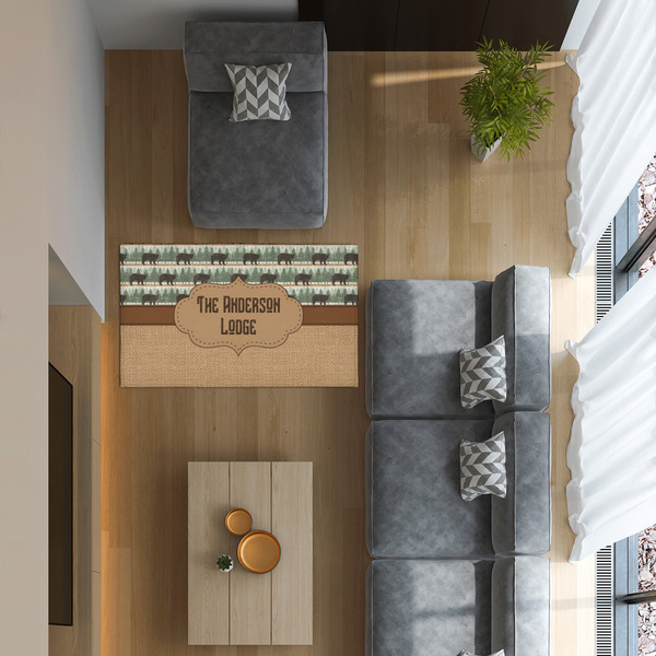 Cabin 3'x5' Indoor Area Rugs - IN CONTEXT