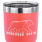 Cabin 30 oz Stainless Steel Ringneck Tumbler - Coral - CLOSE UP